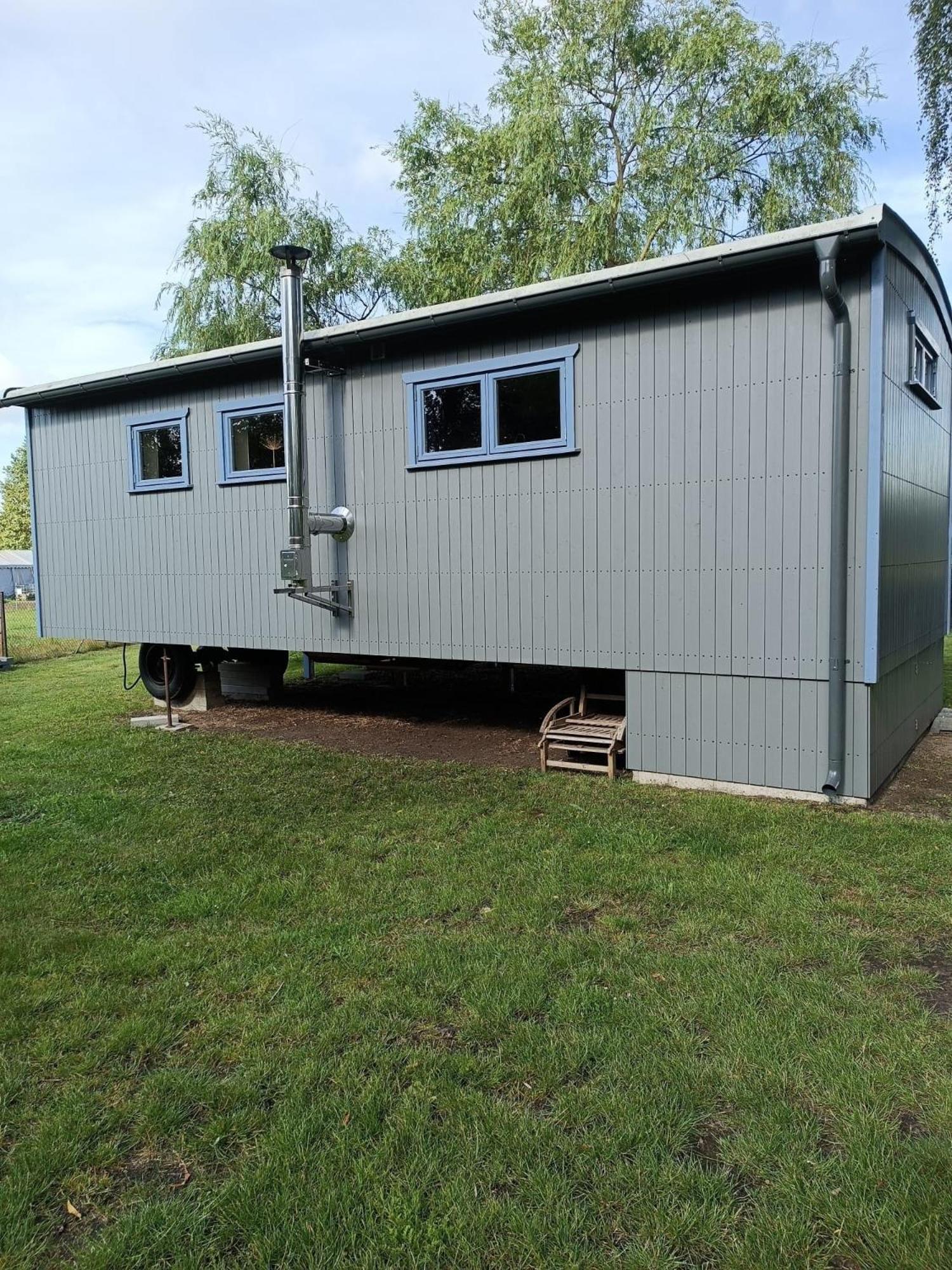 Tiny House & Alpaka-Erlebnis Im Ruhner Land - Naturidylle Pur Ziegendorf Exterior photo