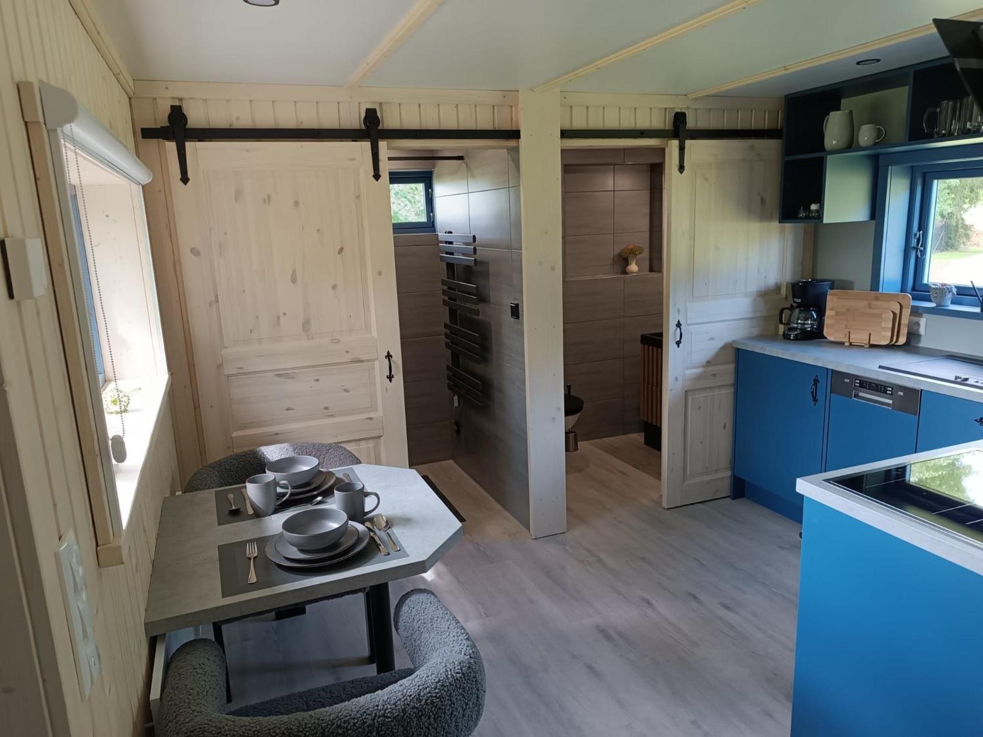 Tiny House & Alpaka-Erlebnis Im Ruhner Land - Naturidylle Pur Ziegendorf Exterior photo